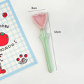 Axyaa Tulip Ceramic Spoon: Cute Milk Ice Cream Dessert Soup Tableware