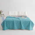 Axyaa Silk Ice Cream Summer Quilt - Solid Color Air Conditioning Quilt
