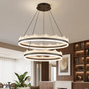 Axyaa Modern Home Decor LED Pendant Light Chandeliers for Living Room