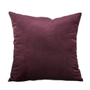 Axyaa Blue Velvet Cushion Cover 45x45cm - Nordic Decor for Living Room Sofa