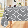 Axyaa Stain-Proof Washable Rectangle Tablecloth for Dining Room & Kitchen
