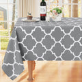 Axyaa Moroccan Waterproof Tablecloths - Indoor & Restaurant Washable Table Covers