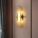 Axyaa Marble Wall Lamp: Postmodern Living Room TV Background Creative Art Light Luxury