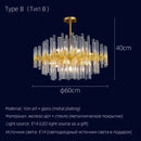 Axyaa Luxury Crystal Chandelier for Villa - Elegant & Simple for Living Room, Dining Room, Bedroom