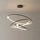 Axyaa Modern Chandelier Stair Pendant Lamp Living Room Interior Lighting