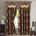Axyaa Luxury Jacquard Curtains for Living Room - Complete Home Decor Solution