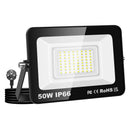 Axyaa LED Flood Light 50W-200W 110V 240V Outdoor Lighting 4000K Floodlight for Street Garden