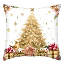 Axyaa Christmas Pillow Cover Set for Festive Home Decor and Gifting