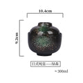 Axyaa Vintage Ceramic Stew Pot with Lid Bowl - 300ml