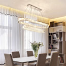 Axyaa Crystal Chandeliers: Modern LED Ceiling Lights for Living Room