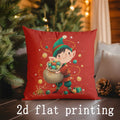 Axyaa Christmas Cartoon Pillow Covers for Home Decoration