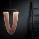Axyaa Nordic Tassel LED Chandelier for Home and Retail Decor
