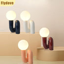 Axyaa Glass Ball LED Desk Lamp for Living Room Bedroom Study Lighting