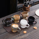 Axyaa Ceramic Kiln Coffee Cup Creative Beer Mug Retro Water Bottle Large Capacity Mug