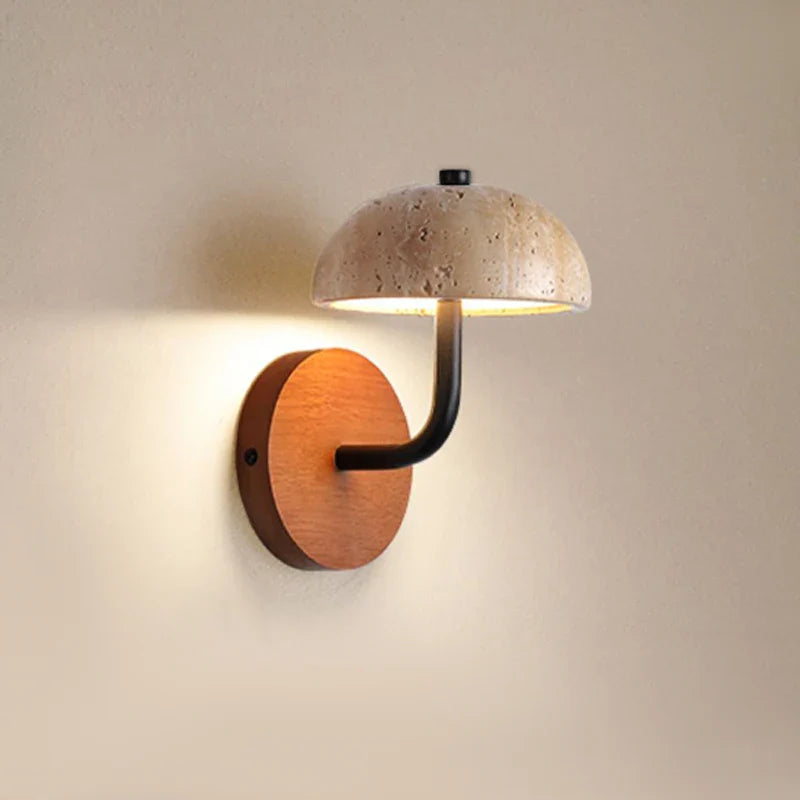 Axyaa Wabi Sabi Natural Stone Wall Lamps - Japanese Style for Home and Restaurant