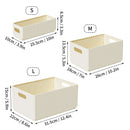 Axyaa Foldable Plastic Storage Box - Multi-functional Kitchen Organizer