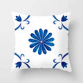 Axyaa Blue Mandala Pattern Pillow Case 45*45cm