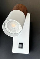 Axyaa Rotatable GU10 LED Wall Lamp for Bedroom and Home Decor