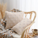 Cotton Geometric Star Pillow Cover 45*45cm for Sofa Living Room, Axyaa Home Decor