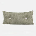 Axyaa Tufted Solid Sofa Cushion Bed Rest Accent Pillow for Living Room Bedroom