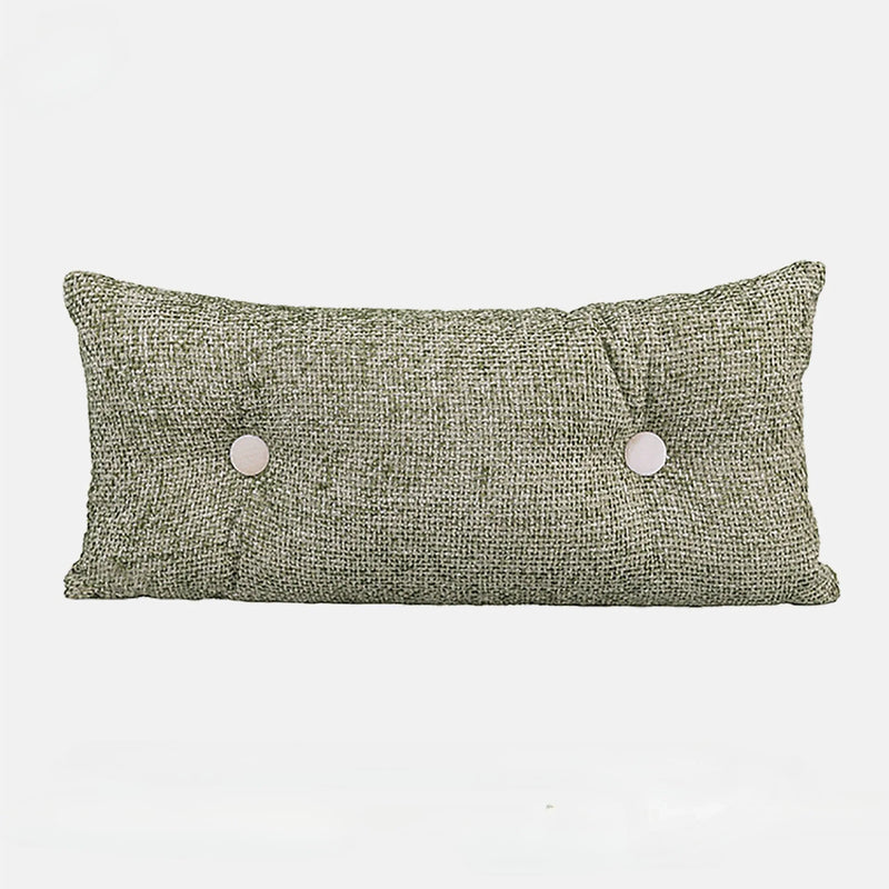 Axyaa Tufted Solid Sofa Cushion Bed Rest Accent Pillow for Living Room Bedroom
