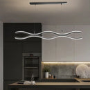 Axyaa LED Aluminum Chandelier for Modern Restaurant and Stylish Family Dining