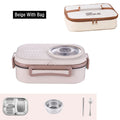 Axyaa Stainless Steel Thermal Lunch Box & Soup Bowl Set with Spoon