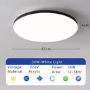 Axyaa LED Three Proofings Ceiling Lamp for Living Room, Bedroom, Kitchen - Modern Indoor Lighting Fixtures