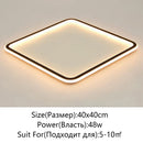 Axyaa Nordic LED Ceiling Chandelier with Remote Control for Bedroom Livingroom Aisle Balcony