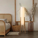Axyaa Nordic Retro Solid Wood Floor Lamp for Living Room and Bedroom