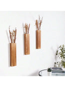 Axyaa Wooden Wall Planters for Indoor Plants and Flower Decor in Bedroom/Living Room