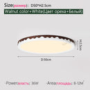 Axyaa Wave Pattern Ceiling Lamp for Retro Bedroom with Eye Protection Technology