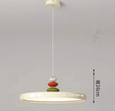 Axyaa Cream Style Swing Arm Pendant Light for Dining Room