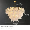 Axyaa Cloud Glass Pendant Light for Cozy Spaces