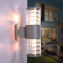 Axyaa Outdoor LED Wall Lamp Up Down Sconce Waterproof Glass Street Light