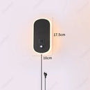Axyaa LED Touch Dimming Wall Light with USB Charging Port for Bedroom and Living Room