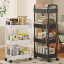 Axyaa Rolling Trolley Clothes Storage Locker with Wheels - Small Laundry Organizer