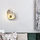 Axyaa Nordic Light Luxury Shell Wall Lamp - Designer Decor for Living Room & Bedroom
