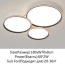 Axyaa LED Ceiling Chandelier for Home Decor - Modern Lighting for Living Room, Bedroom, Dining Room