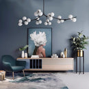 Axyaa Branches Style LED Pendant Chandelier for Living Dining Bedroom Lighting
