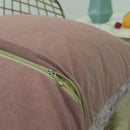 Soft Plush Cushion Cover 45*45cm by Axyaa: Cozy Living Room Sofa Decor