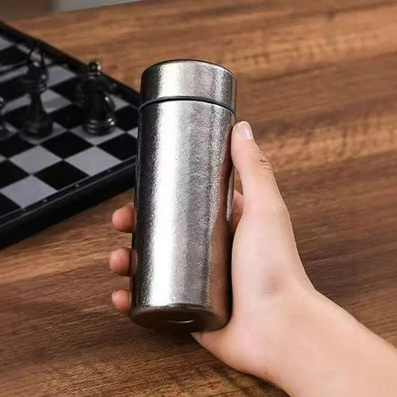 Axyaa Titanium Insulated Tea Cup Portable Business Office Bottle