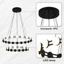 Axyaa Chinese Style Pendant Lights for Modern Living & Dining Room
