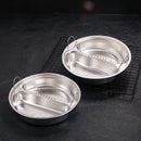 Axyaa Stainless Steel Steaming Plate with Handle for Rice Cooker and Household Steaming
