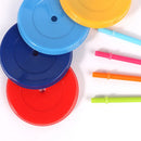 Axyaa Color Changing Confetti Cup with Lid & Straw - Reusable Hot/Cold Drinkware