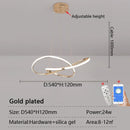 Axyaa Modern Branch Chandelier - High-end Minimalist Lighting for Living Room, Study, and Bedroom