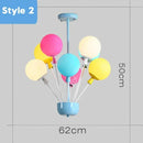 Axyaa Flying House Balloon Ceiling Light for Children's Room, Bedroom, and Living Room