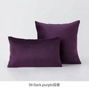 Axyaa Velvet Pillow Covers - Soft Decorative Cushion Cases for Home Decor
