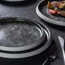 Axyaa Ceramic Circular Plates for Restaurant Specialty Tableware