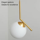 Axyaa Nordic LED Pendant Lights for Home Decor, Modern Hanging Lamp for Living Room